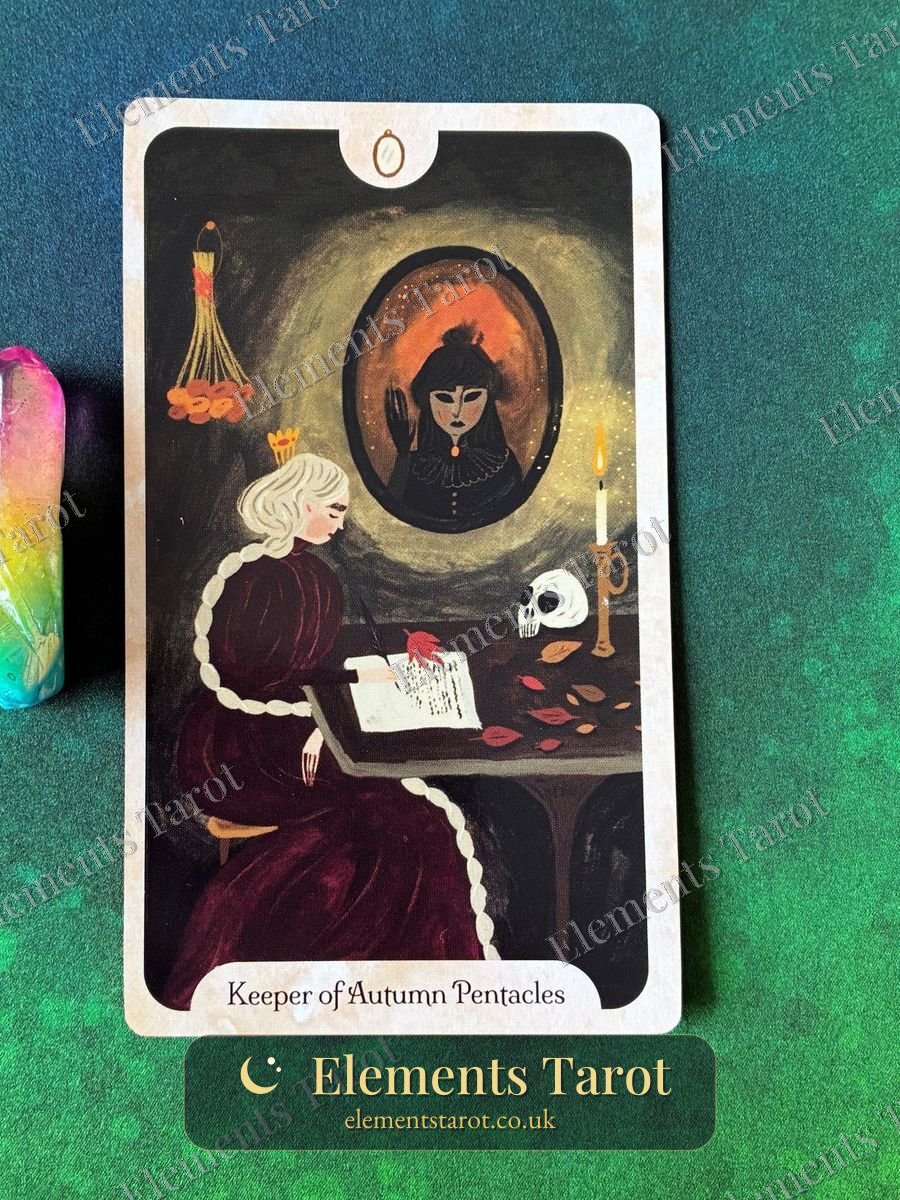 Ellie's photo of Keeper of Autumn Pentacles